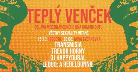 international coming out day Teplý Venček v Novej Cvernovke