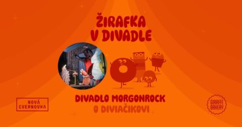Žirafka v divadle – Divadlo MORGONROCK – O diviačikovi