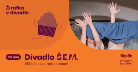 Žirafka v divadle – Divadlo Š.E.M. – Eliška a svet hore nohami