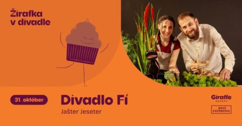 Žirafka v divadle – Divadlo Fí – Jašter Jester